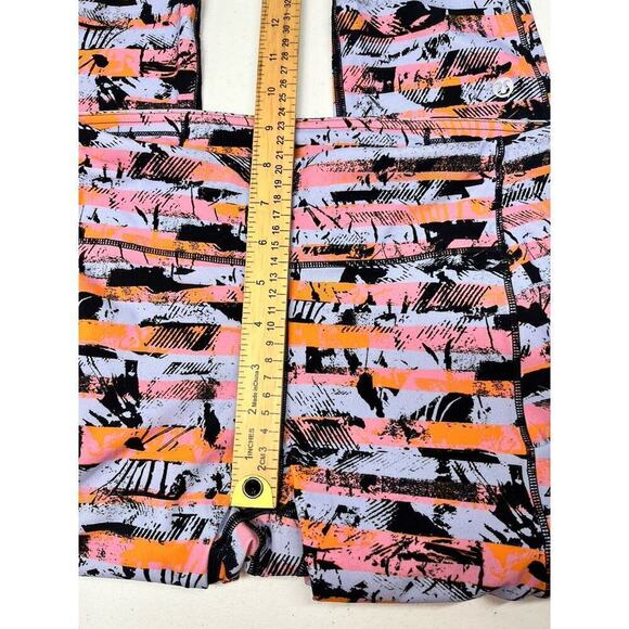 Lululemon Speed Up Crop 21" Inseam Inversion Multi Orange Pink Black Size 8 - Picture 4 of 7